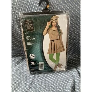 Adult Small Oogie Boogie Costume Dress Nightmare Before Christmas Cosplay